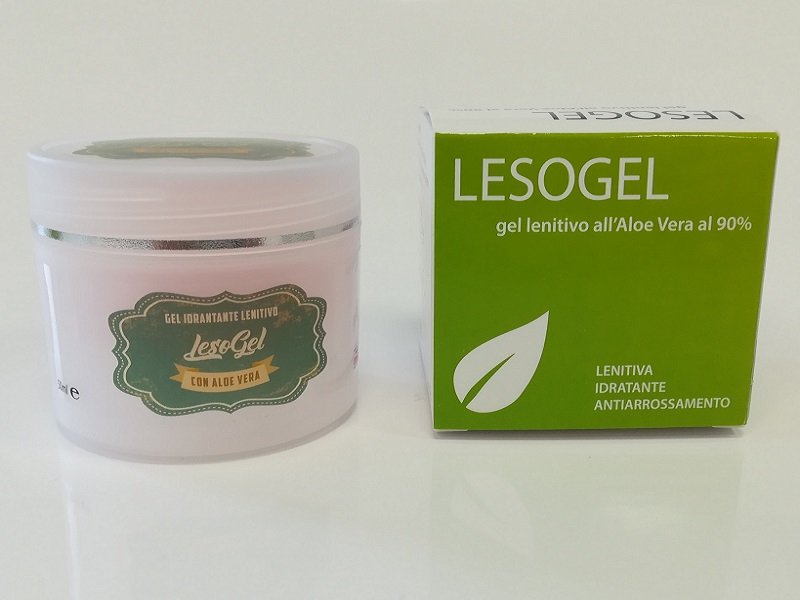 Lesogel gel aloe post ceretta