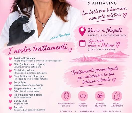 EVENTO UNICO DOTTORESSA ELENA NAZARKO MILANO 7 NOVEMBRE